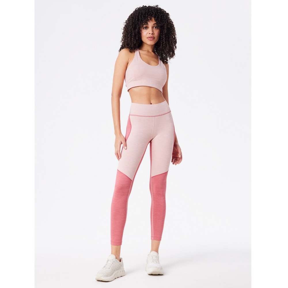 Outdoor Voices Core 7/8 Leggings in Desert Rose Thistle Size Small